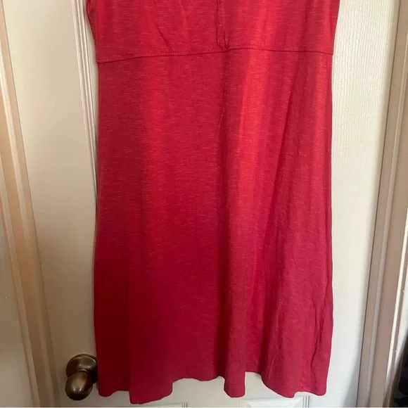 Horny Toad Rosemarie Dress Coral Pink Size Medium - Picture 7 of 7